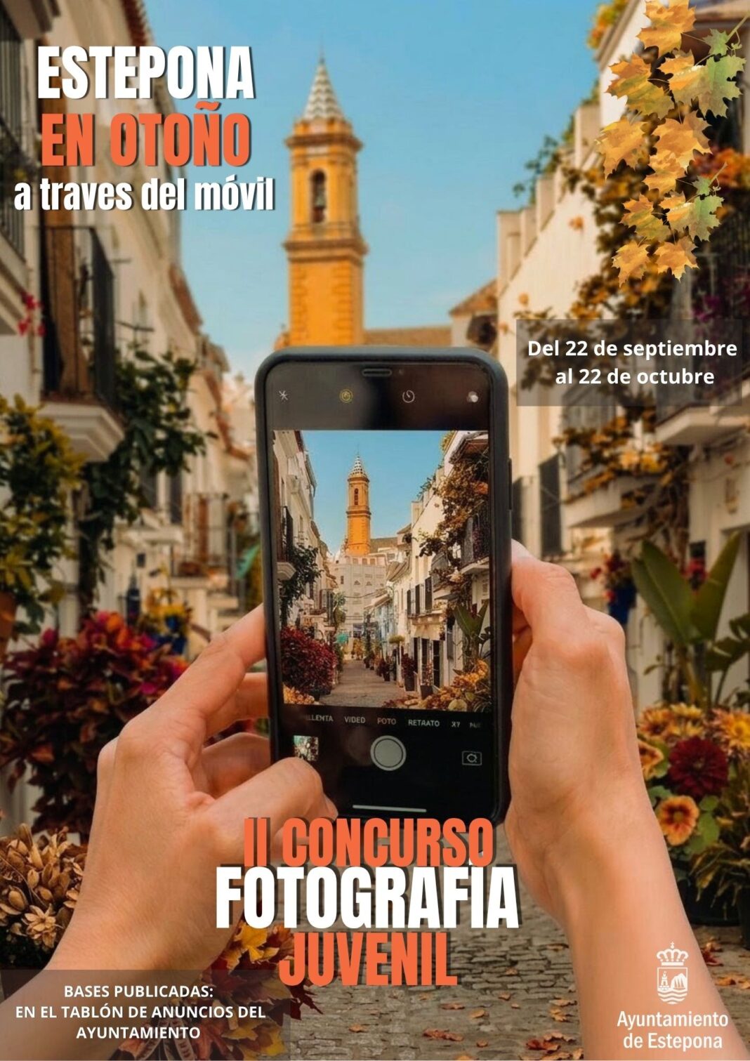 Estepona premia con 300 euros la mejor foto juvenil de la ciudad en otoño