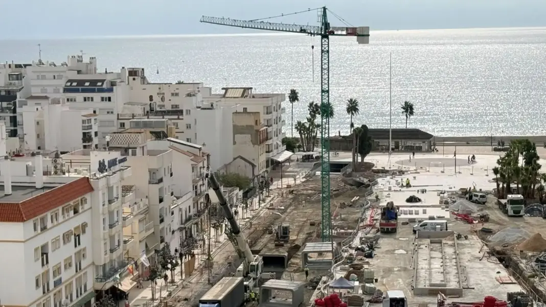 Estepona protege el centro urbano de las inundaciones con un nuevo tanque de tormentas