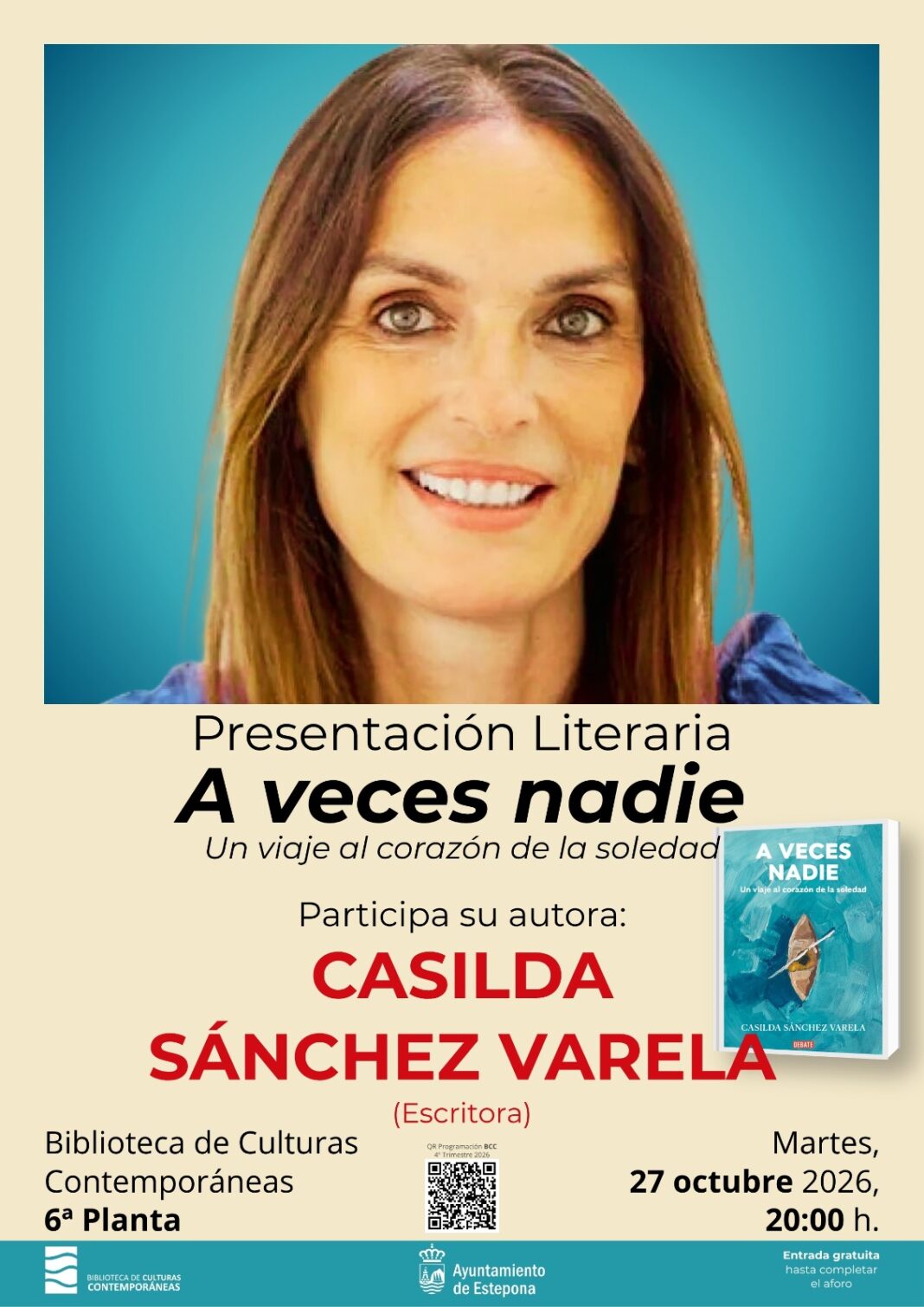 Violeta Gil presenta el recital 'No me quiero ir a casa todavía' el 28 de octubre en Estepona